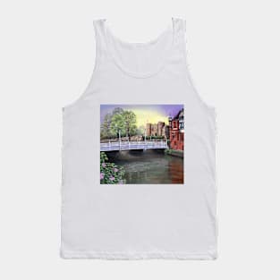 Tonbridge Castle by the River Medway Tank Top